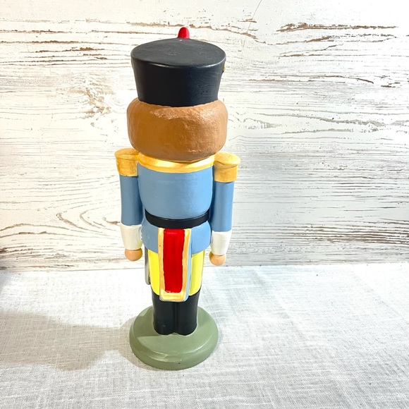 Vintage ceramic nutcracker statue holiday decor Christmas - Picture 2 of 3